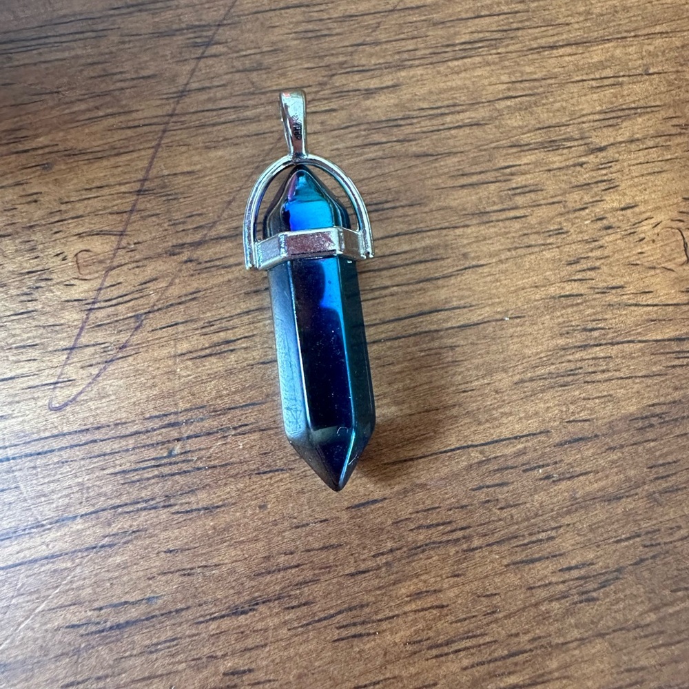 Blue Crystal Pendant